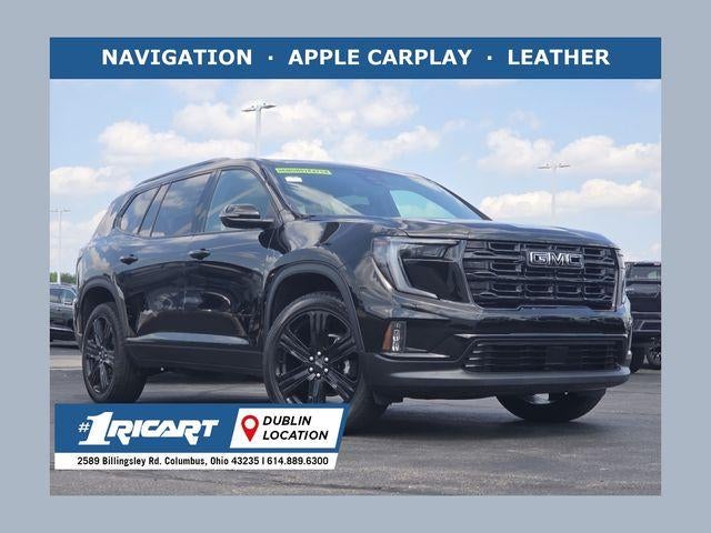 2026 GMC Acadia Elevation in Ebony Twilight Metallic — front three-quarter view