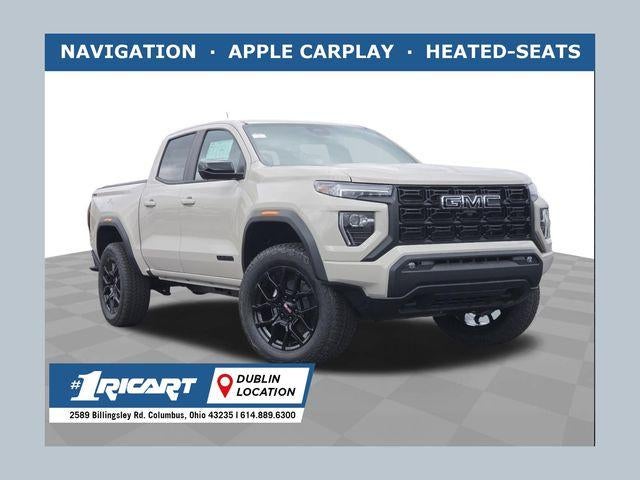 2026 GMC Canyon Elevation in Coastal Dune — front three-quarter view