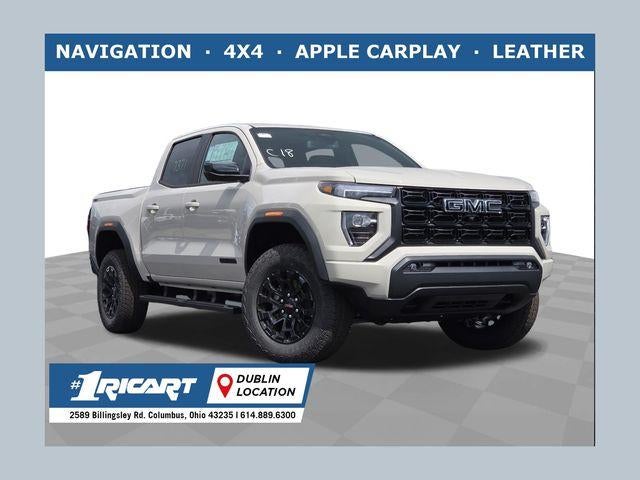 2026 GMC Canyon Elevation in Coastal Dune — front three-quarter view