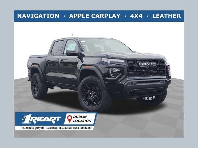 2026 GMC Canyon Elevation in Onyx Black — front three-quarter view
