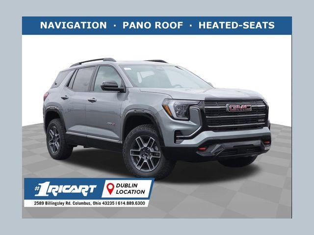 2026 GMC Terrain AT4 in Sterling Metallic — front three-quarter view