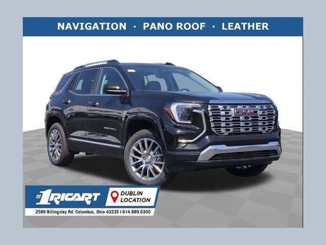 2026 GMC Terrain Denali in Ebony Twilight Metallic — front three-quarter view