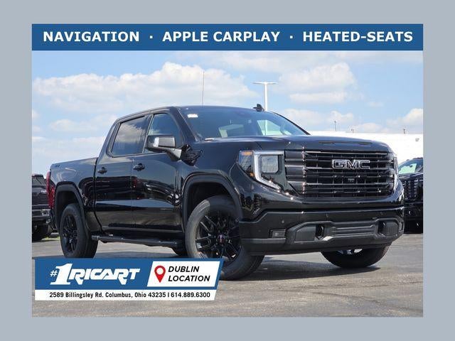 2026 GMC Sierra 1500 Elevation in Onyx Black — front three-quarter view