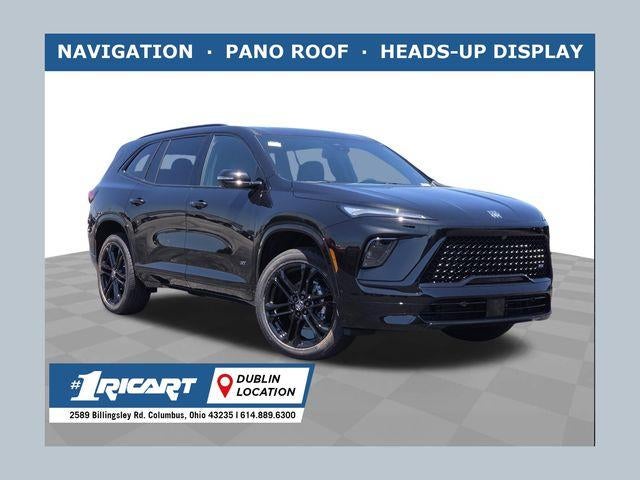 2026 Buick Enclave Sport Touring in Ebony Twilight Metallic — front three-quarter view