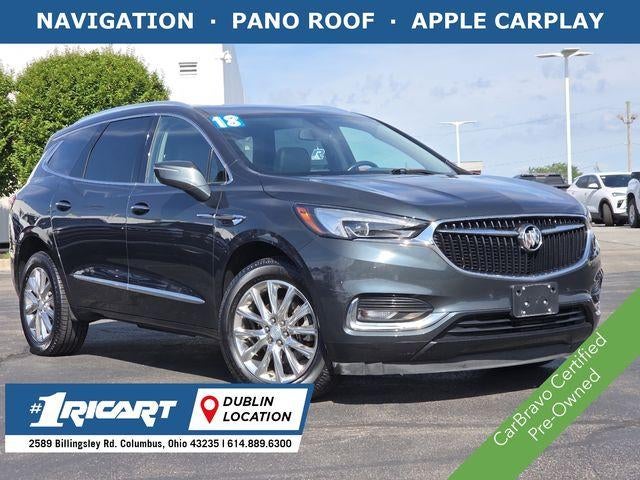 2018 Buick Enclave Base in Includes Pitch Dark Night Lower Exterior Accent Color. — front three-quarter view