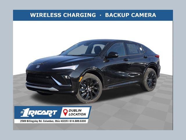 2026 Buick Envista Sport Touring in Ebony Twilight Metallic — front three-quarter view